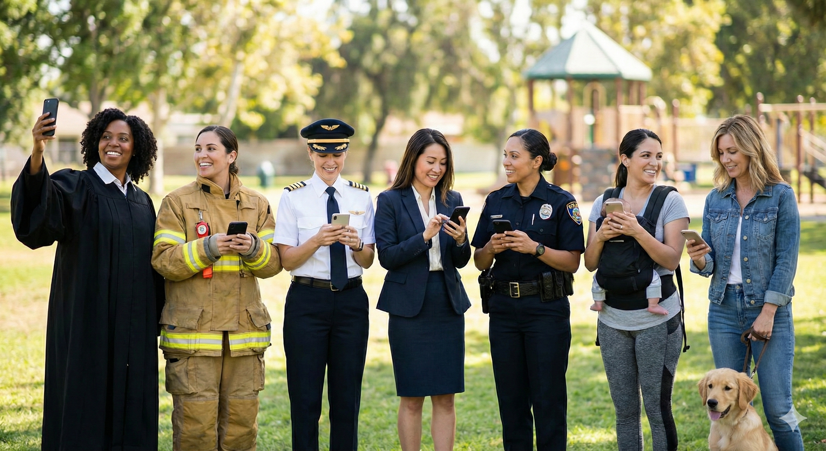 Supportive illustration for moms